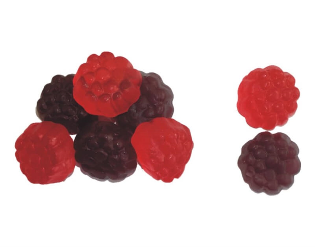 Böğürtlenli Yumuşak Şeker