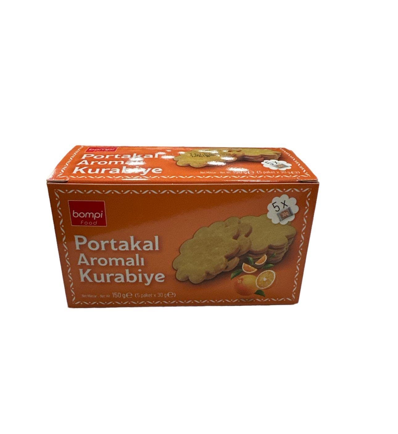 Bompi Portakal Aromalı Kurabiye - 150 Gr