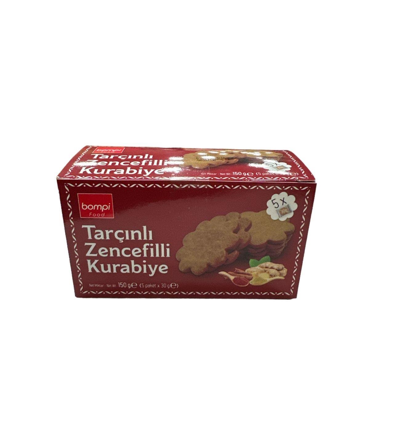 Bompi Tarçınlı Zencefilli Kurabiye - 150 Gr