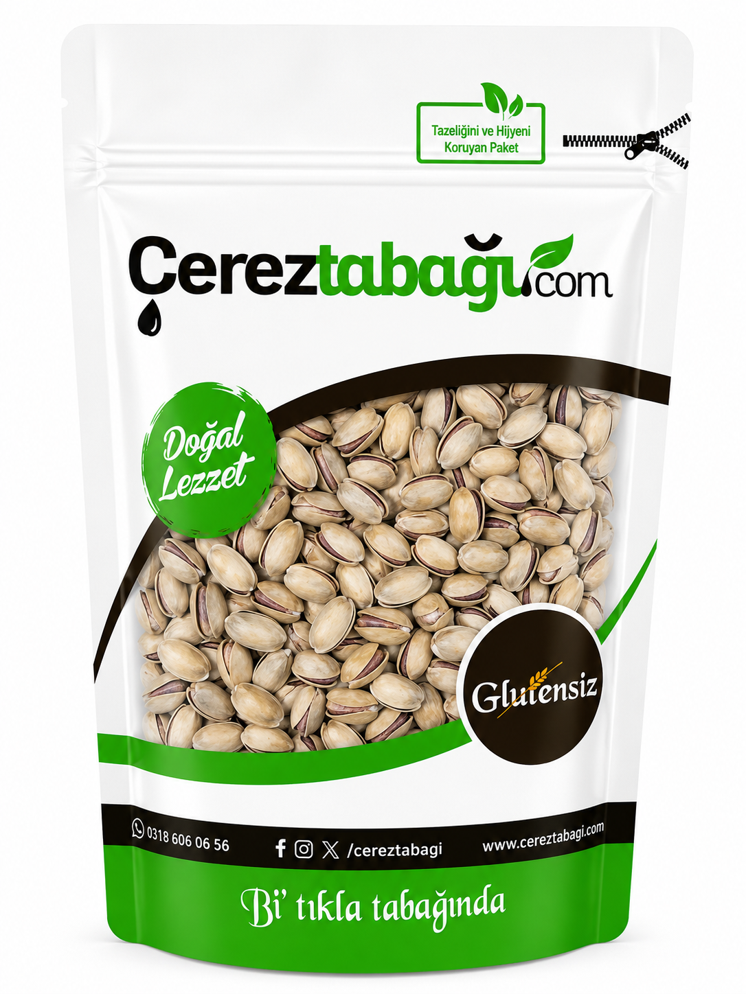 Glutensiz Antep Fıstığı - 250 Gr