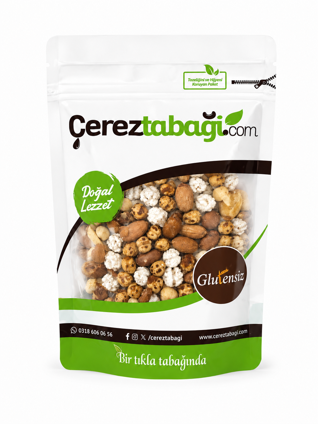 Glutensiz Normal Karışık Kuruyemiş - 200 Gr