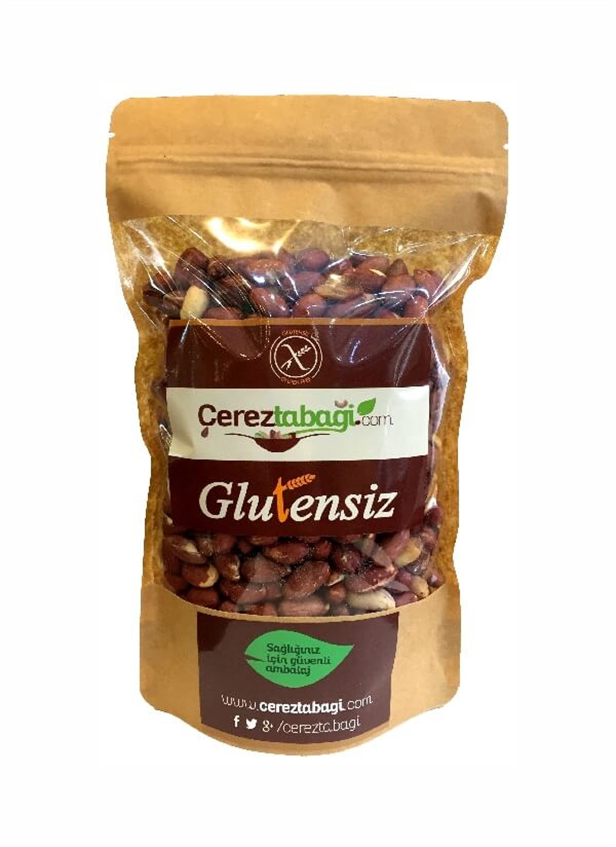 Glutensiz Tuzsuz Kavrulmuş Fıstık