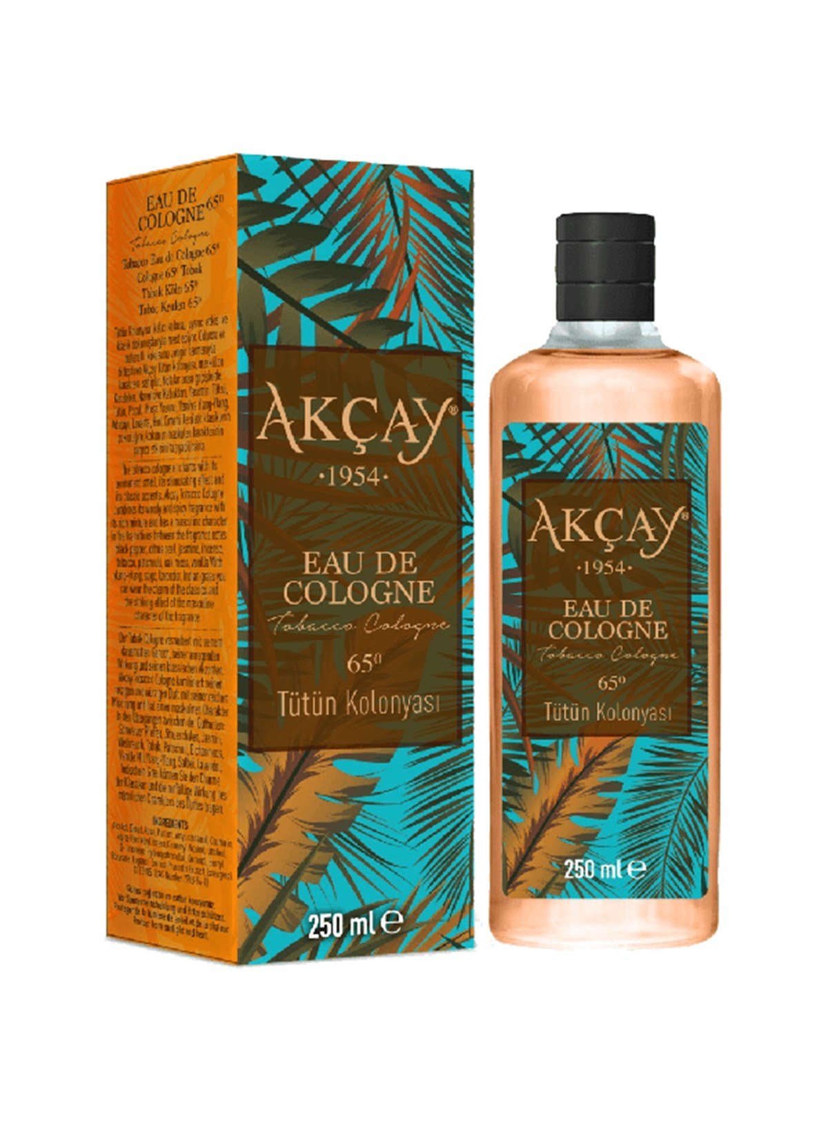 Tütün Kolonyası Cam - 250 ml