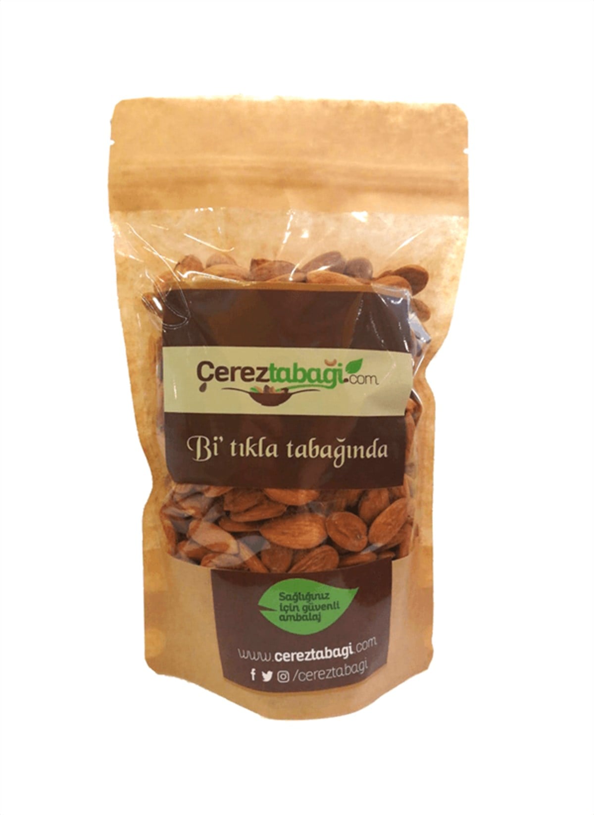 Yerli Kavrulmuş Badem  - 500 Gr