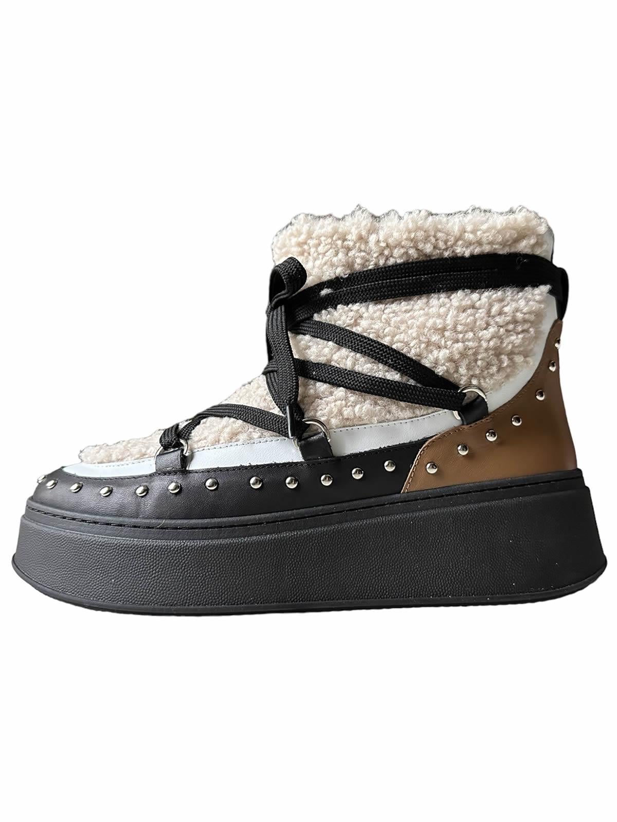 CECILLE BOOT BLACK SOLE