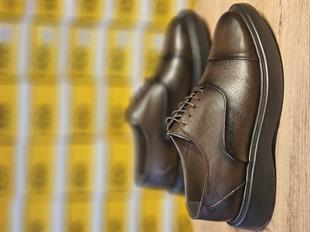 Hnt 00804 Kahverengi Extra Eva İçi Dışı Hakiki Deri Oxford  Erkek Ayakkabısı