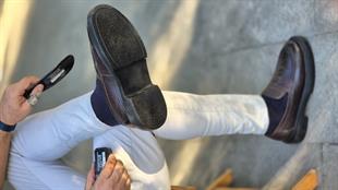 Hnt 4244  Kahverengi   Extra Eva Taban Loafer  İçi Dışı Hakiki Deri Klasik   Erkek Ayakkabısı