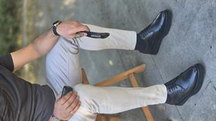 Hnt 4245 Extra Poli İçi Dışı Hakiki Deri Klasik Çifteyüz  Erkek Ayakkabısı