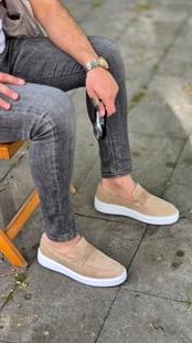 Mrd 002056  Laofer  Kum Beji Deri  Erkek Ayakkabısı