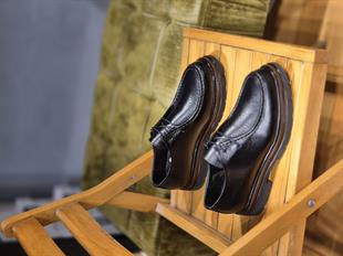 Mrd 2036  Siyah Sialey İçi Dışı Hakiki Deri Klasik   Erkek Ayakkabısı