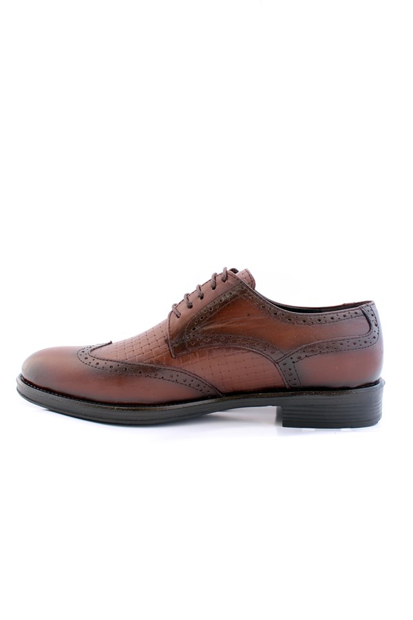 Hnt 00253 Kahverengi Çifteyüz Klasik Erkek Ayakkabısı