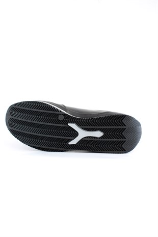 Hnt 005009 İçi Dışı Duble Hakiki Deri Siyah Atom Erkek Spor Ayakkabısı