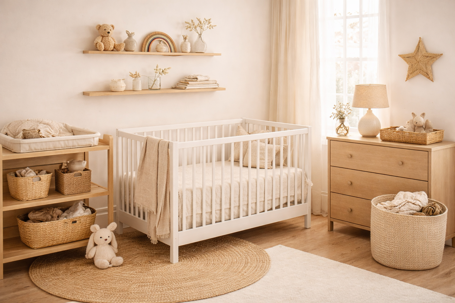 Minimal ve Sağlıklı Bebek Odası Nasıl Dekore Edilir?