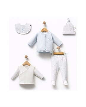 5li Yenidoğan Seti / Little Trip / Mavi