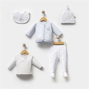 5li Yenidoğan Seti / Little Trip / Mavi