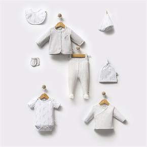 8li Yenidoğan Seti / The Giraffe / Gri