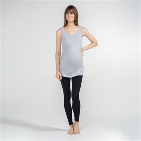 Basic Tank Top - Maternity T-Shirt - Grey