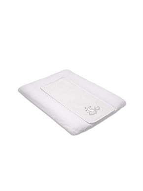 Bebek Altaçma Minderi Kılıflı Luna Chic Beyaz 50 x 70 cm