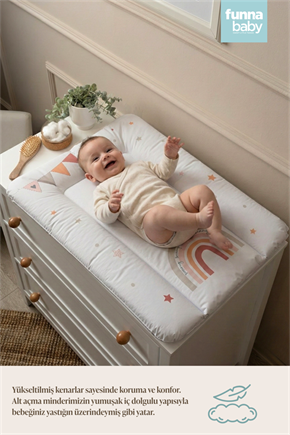 Bebek Altaçma Minderi Klasik Sunny Bej 50 x 70 cm