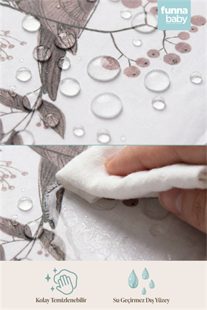 Bebek Altaçma Minderi Klasik Wildflower Lavanta 50 x 70 cm