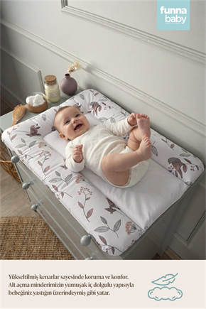 Bebek Altaçma Minderi Klasik Wildflower Lavanta 50 x 70 cm