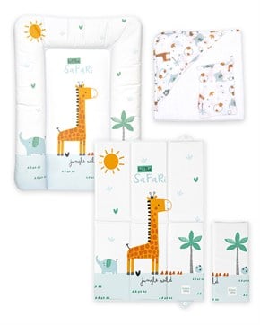 Bebek Banyo ve Bakım Seti - Giraffe