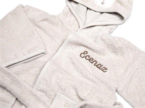 Bebek Bornozu Bath Time Bej 0-2 yaş