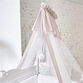 Bebek Cibinliği Tülü Paris Bunny Krem 6 mt.