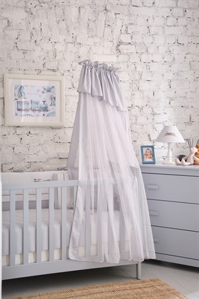 Bebek Cibinliği Tülü Paris Toys Gri 6 mt.