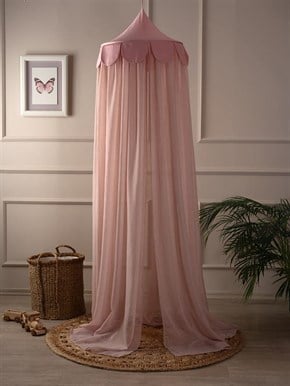 Bebek Cibinliği Tülü Romantika Sateen Pembe 4 mt.