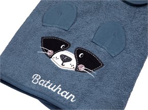 Bebek Havlu Seti 2li Bath Time Mavi 70 x 120 cm