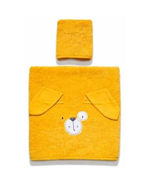 Bebek Havlu Seti 2li Bath Time Sarı 70 x 120 cm