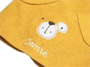 Bebek Havlu Seti 2li Bath Time Sarı 70 x 120 cm