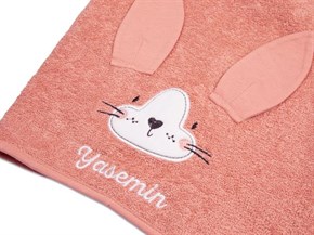 Bebek Havlu Seti 2li Bath Time Yavruağızı 70 x 120 cm