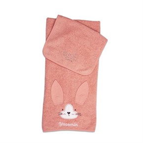 Bebek Havlu Seti 2li Bath Time Yavruağızı 70 x 120 cm