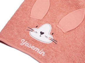 Bebek Havlu Seti 2li Bath Time Yavruağızı 70 x 120 cm