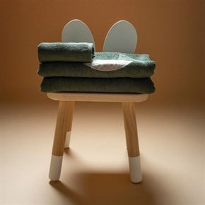 Bebek Havlu Seti 2li Bath Time Yeşil 70 x 120 cm