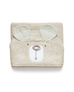 Bebek Kundağı Havlu Bath Time Bej 70 cm