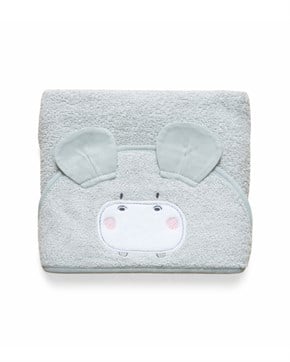 Bebek Kundağı Havlu Bath Time Gri 70 cm