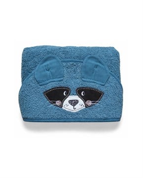 Bebek Kundağı Havlu Bath Time Mavi 70 cm