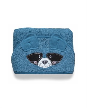 Bebek Kundağı Havlu Bath Time Mavi 70 cm