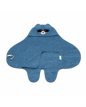 Bebek Kundağı Havlu Bath Time Mavi 70 cm