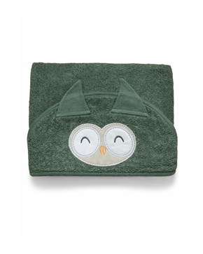 Bebek Kundağı Havlu Bath Time Yeşil 70 cm
