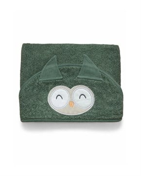 Bebek Kundağı Havlu Bath Time Yeşil 70 cm