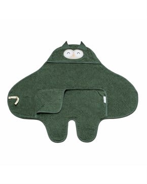 Bebek Kundağı Havlu Bath Time Yeşil 70 cm