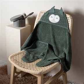 Bebek Kundağı Havlu Bath Time Yeşil 70 cm