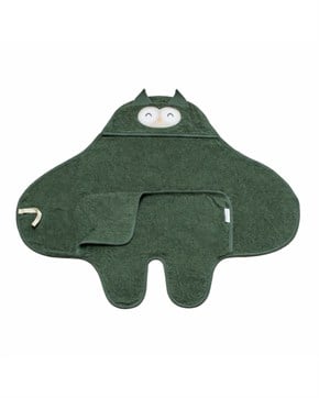 Bebek Kundağı Havlu Bath Time Yeşil 70 cm