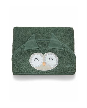 Bebek Kundağı Havlu Bath Time Yeşil 70 cm