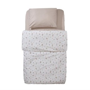 Bebek Nevresim Takımı 2li Grass Bej 100 x 150 cm