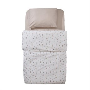 Bebek Nevresim Takımı 2li Grass Bej 100 x 150 cm